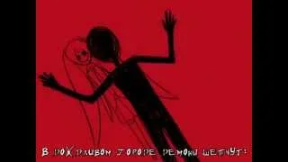 Hatsune Miku - In a Rainy Town, Balloons Dance with Devils [rus sub]