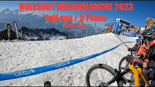 Megavalanche 2023 / Holeshot / 5. Place / full run / Alp d'Huez / Stefan Peter