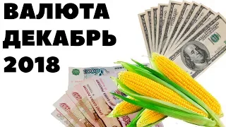 Рубль-кукуруза! Прогноз курса валюты на декабрь 2018 в России. Какую валюту покупать в декабре