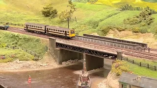 Motorail train at Broadwater Junction.