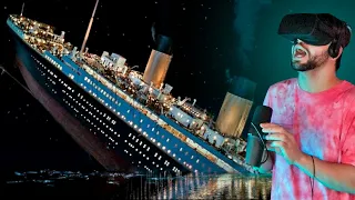 Que absurdo!! Tive uma Experiência Realista do Naufrágio do Titanic