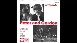 WOMAN (EARLY VERSION) PETER AND GORDON DES