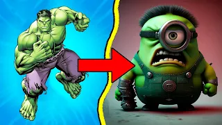AVENGERS but MINIONS-VENGERS = ??? 💥 All Characters — Animation