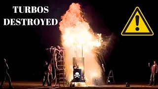 World's Largest Turbo Burn Barrel Goes Wrong