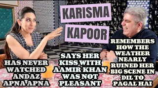 Karisma Kapoor interview with Rajeev Masand | Mentalhood | Coolie No 1 | Andaz Apna Apna