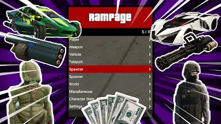 ✅Como Instalar MOD MENU RAMPAGE para GTA 5 modo HISTORIA (PC)✅ Fácil y Rápido 🔥