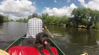 Kanufahrt auf der Ilmenau von Lüneburg bis nach Hoopte mit zwei Übernachtungen / deutsch