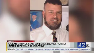 Ocean Springs man is paralyzed after receiving Johnson & Johnson vaccine