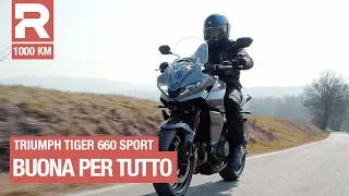 "1000 km with..." Triumph Tiger Sport 660