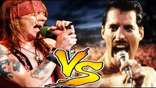 Axl Rose vs Freddie Mercury