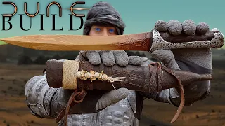 DUNE Knife Built from Mammoth Tusk