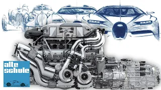 Die Highlights des Motorenbaus. Prof. Fritz Indra über Bugatti, AMG 4-Zylinder, Smallblock und Co