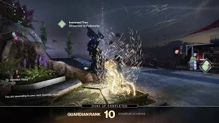 Guardian Rank 11 Requirements & Guardian Rank 10 Upgrade Ceremony [Destiny 2]