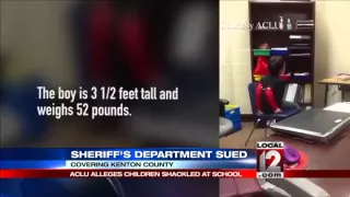 Parents sue officer who handcuffed kids with special needs