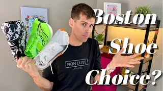 BOSTON MARATHON SHOE CHOICE: help me decide the best running shoe to race in!