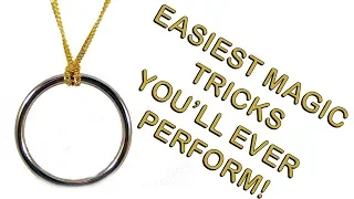 One Of The Easiest Magic Tricks You'll Ever Perform - PRO Ring On Chain