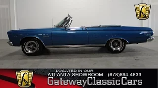 1965 Plymouth Satellite Convertible - Gateway Classic Cars of Atlanta #223