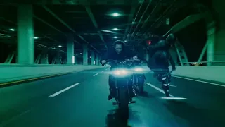 John Wick : Parabellum (2019) Vs The Villainess (2017) Motorcycle Katana Chase Scene Clip [720p]