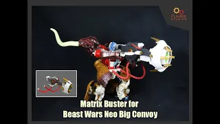 3D Printed Matrix Buster for Transformers Beast Wars Neo Big Convoy