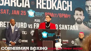 DANNY GARCIA RETURNS TO 2ND HOME BARCLAYS CENTER FOR 8TH TIME VS IVAN REDKACH JAN. 25TH ON SHOWTIME