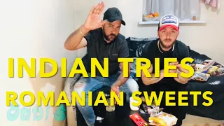 🇮🇳INDIAN TRYING 🇷🇴 ROMANIAN SWEETS FIRST TIME