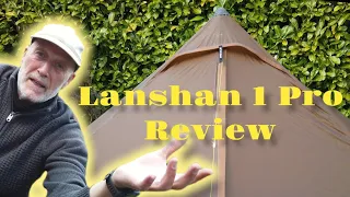 3FUL Gear Lanshan 1 Pro - Set Up & Long Term Review - Ultra light weight Trekking Pole Tent