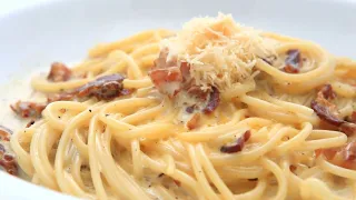 Carbonara: Secretul nu este galbenusul de ou … ci branza!