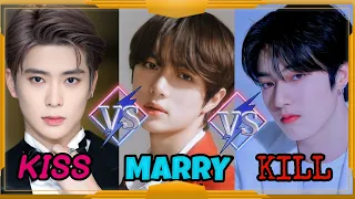 KPOP GAME - KISS, MARRY OR KILL (MALE IDOL EDITION)