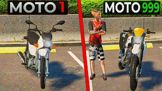 EVOLUINDO MOTOS DE POBRE PARA SUPER MOTOS DE RICO | GTA 5 MODS