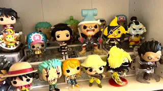 Displaying my One Piece Pops!