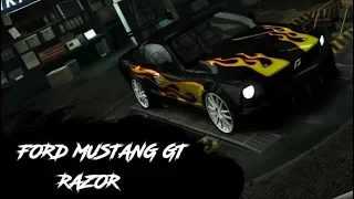 NFS World - Создание винила Razor Mustang из NFS Most Wanted