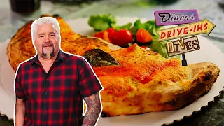 Guy Fieri Eats Pizza in Florence, Italy  | Diners, Drive-Ins and Dives | Food Network