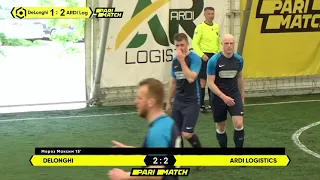 Огляд матчу I DeLonghi 3-5 ARDI Logistics І Parimatch Super league