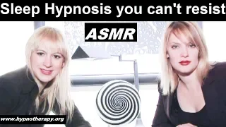 Spiral hypnosis induction you can't resist. ASMR Relax and sleep now .