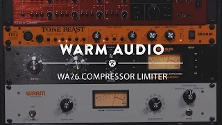 Warm Audio WA76 Discrete Compressor Limiter | Reverb Demo Video