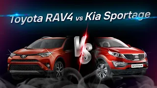 Toyota RAV4 vs. Kia Sportage: Кто лучше для городской жизни?