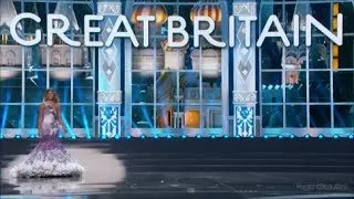 MISS GREAT BRITAIN 2013 IN GOWN PRELIMINARY