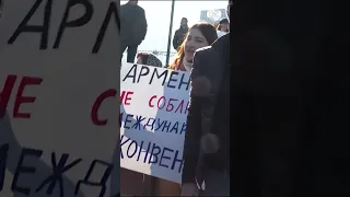 Активисты требуют прекращения экологического террора армянскими сепаратистами #shorts