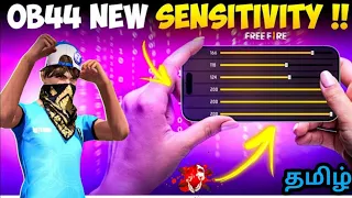 💥 OB44 New 200 Sensitivity🔥After update headshot sensitivity🤔One tap setting/Mobile Tips and Tricks🎯