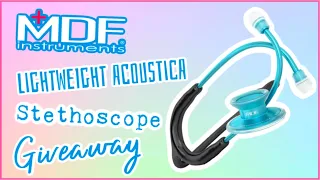 STETHOSCOPE GIVEAWAY + MDF INSTRUMENTS ACOUSTICA LIGHTWEIGHT REVIEW | Allie Young