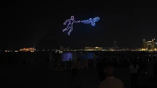 Дубай шоу дронов 2024 Dubai drone show 2024