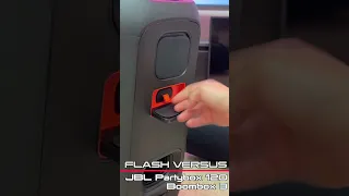 FLASH VERSUS - JBL Partybox 120 VS JBL Boombox 3