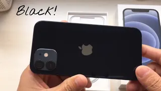 iPhone 12 Black Unboxing & Hands On | Black Color ♠️