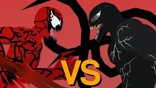 Venom vs Carnage l Fanmade Animation l Stick Nodes