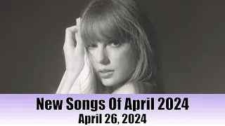 洋楽 新曲 2024年4月26日 最新 洋楽 2024.04.26
