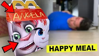 TALKING ANGELA & TALKING TOM HAPPY MEAL um 3 UHR NACHTS bestellt!! | WOTSIT TV