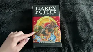 Harry Potter Book ASMR Pt. 2 (Tracing, Tapping, Whispering, Tongue Clicking)
