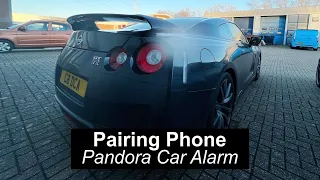 Pairing Phone – Pandora Car Alarm | Dragon Car Alarm Fareham | Enter Code Push and Hold 5 Seconds