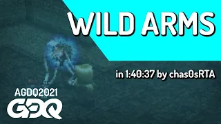 Wild Arms by cha0sRTA in 1:40:37 - Awesome Games Done Quick 2021 Online