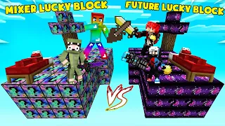 MINI GAME : MIXED VS FUTURE LUCKY BLOCK BEDWARS ** GIÁP AI VIP HƠN NGƯỜI ĐÓ CHIẾN THẮNG ??